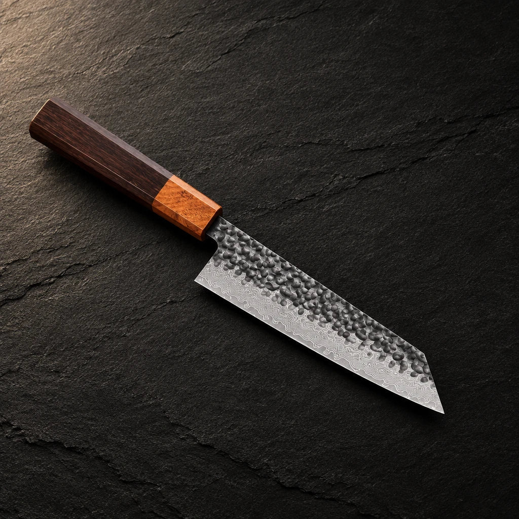 6-inch Damascus Bunka Kiritsuke knife from Forge Kitchens