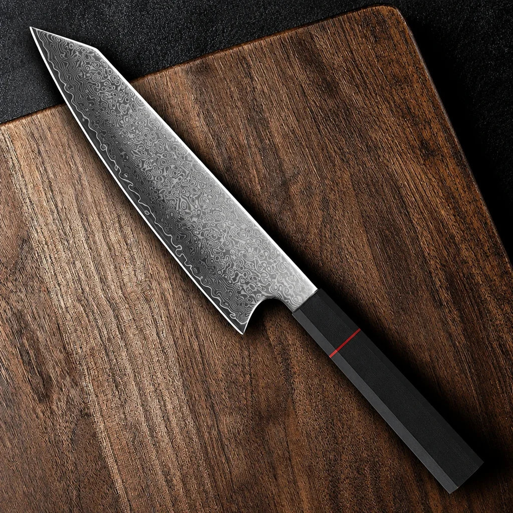 Damascus chef knife care and sharpening