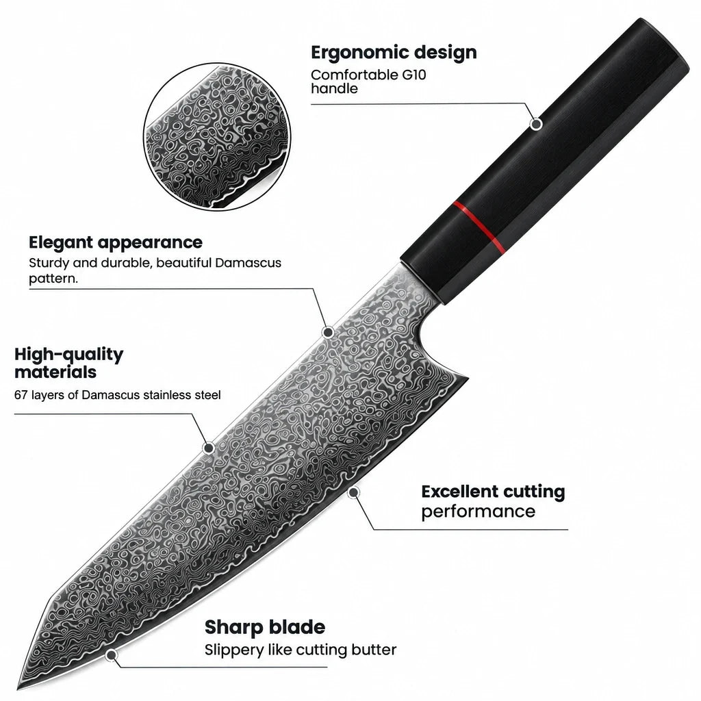 Forge Kitchens essentials: Damascus chef knife