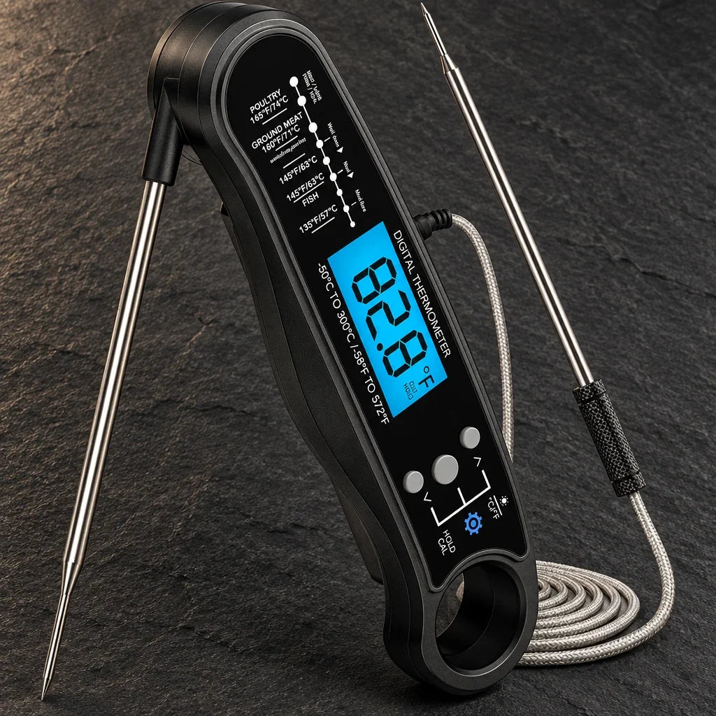 Digital dual-probe meat thermometer from Forge Kitchens