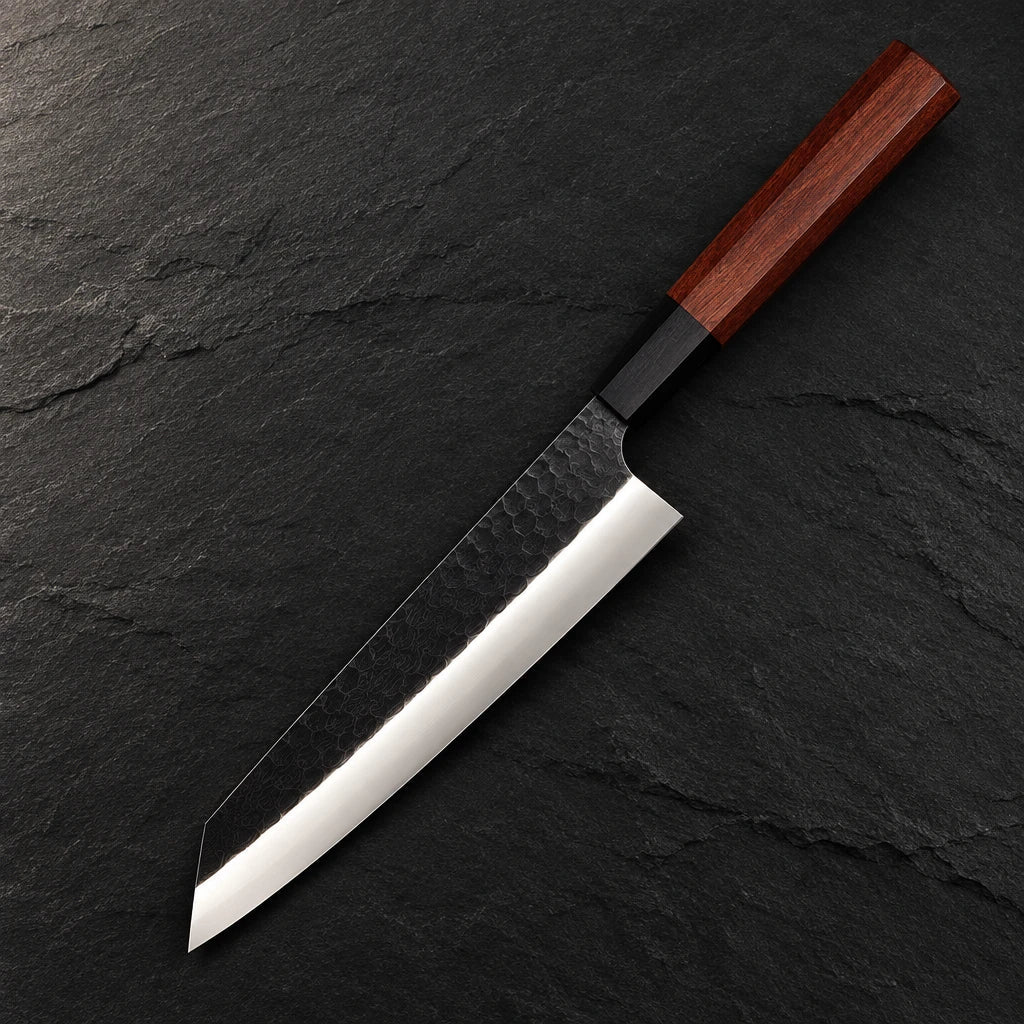 8-inch Kiritsuke chef knife with rosewood handle from Forge Kitchens