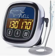 TP700 Digital Wireless Food Thermometer – Remote Oven & BBQ Probe with Timer