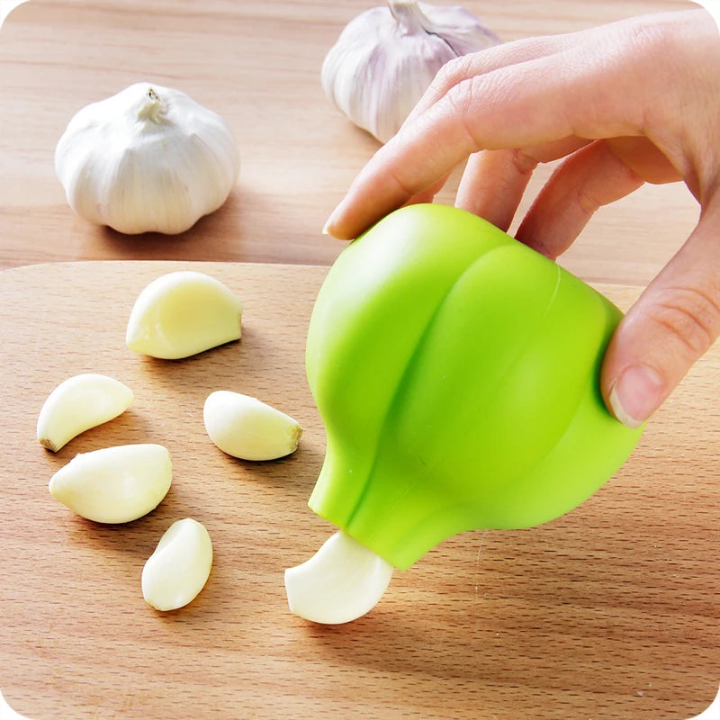Silicone Garlic Peeler – Quick & Easy Garlic Peeling Tool for Cooking