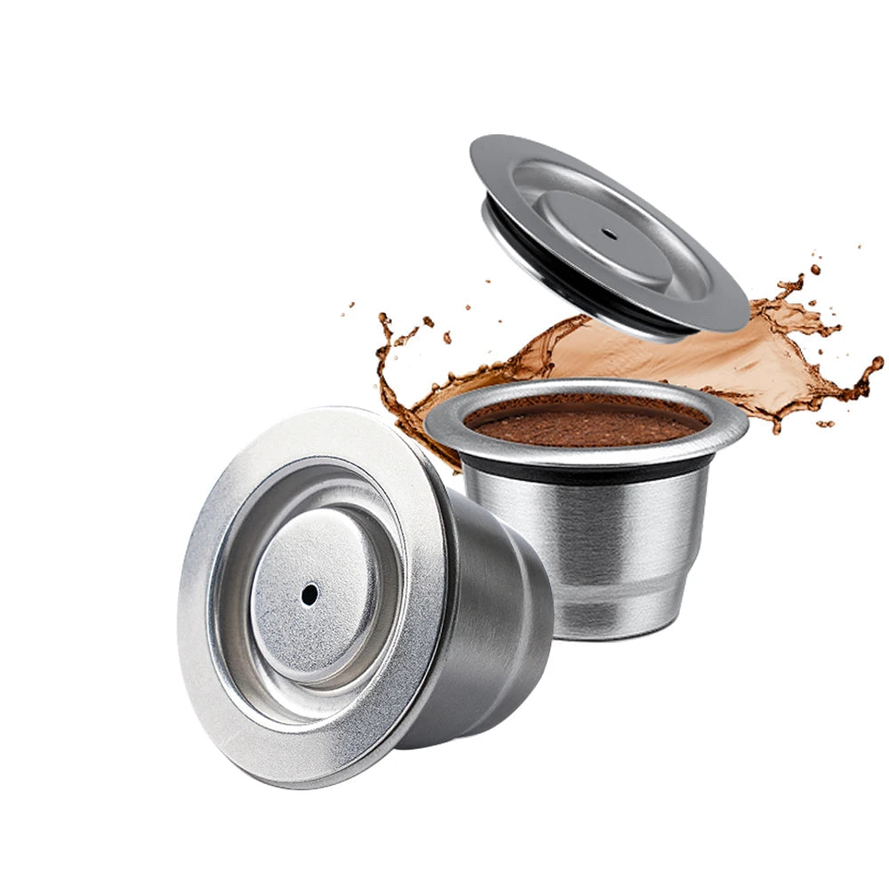 Reusable Stainless Steel Coffee Capsule for Nespresso Original – Refillable Espresso Coffee Pod