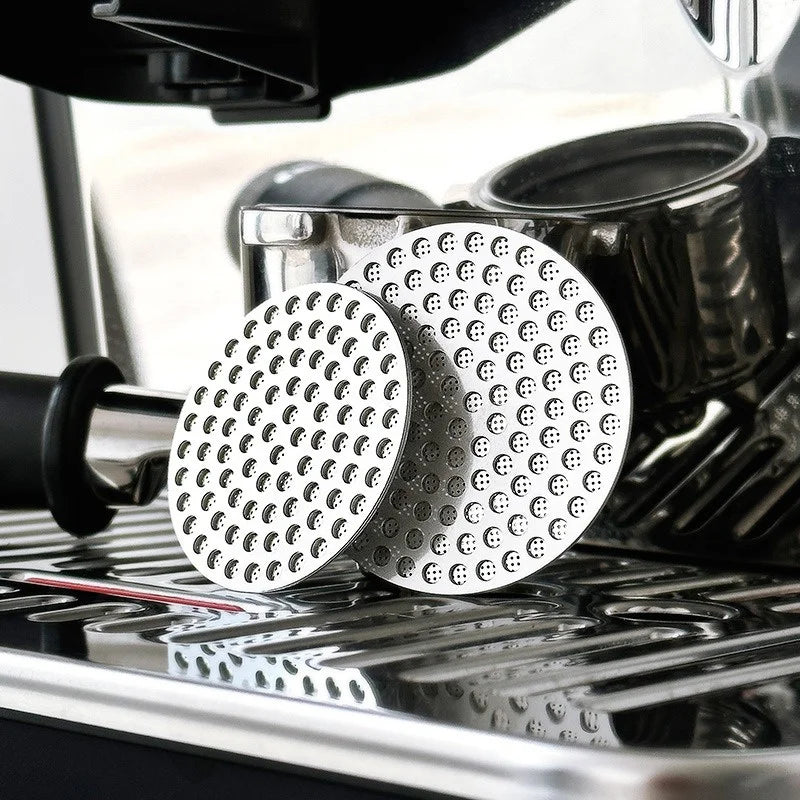 PurePress reusable stainless steel espresso filter basket – view 2