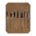 Fieldroll waxed canvas portable chef knife roll – view 6