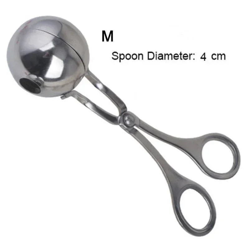 Meatball Maker Tool – Stainless Steel Round Rice & Meatball Shaper