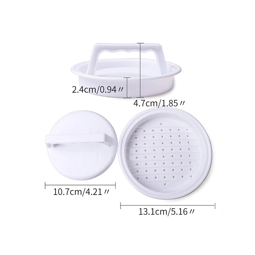 Hamburger Press – Stuffed Burger Maker & Grill Mold for BBQ