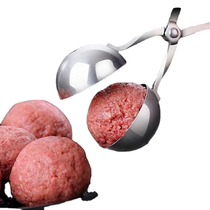Meatball Maker Tool – Stainless Steel Round Rice & Meatball Shaper