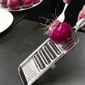 4-in-1 Multi-Purpose Vegetable Slicer & Grater – Stainless Steel Cutter for Carrot, Potato, Fruit, and More