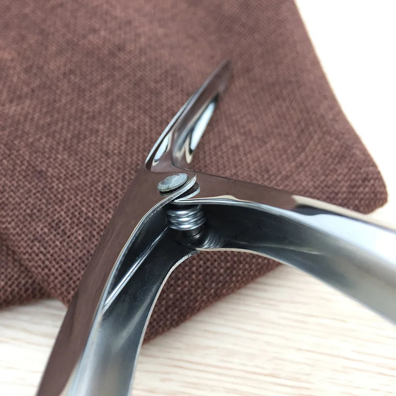 Stainless Steel Shrimp & Prawn Peeler – Seafood Cleaning Tool with Line Cutter