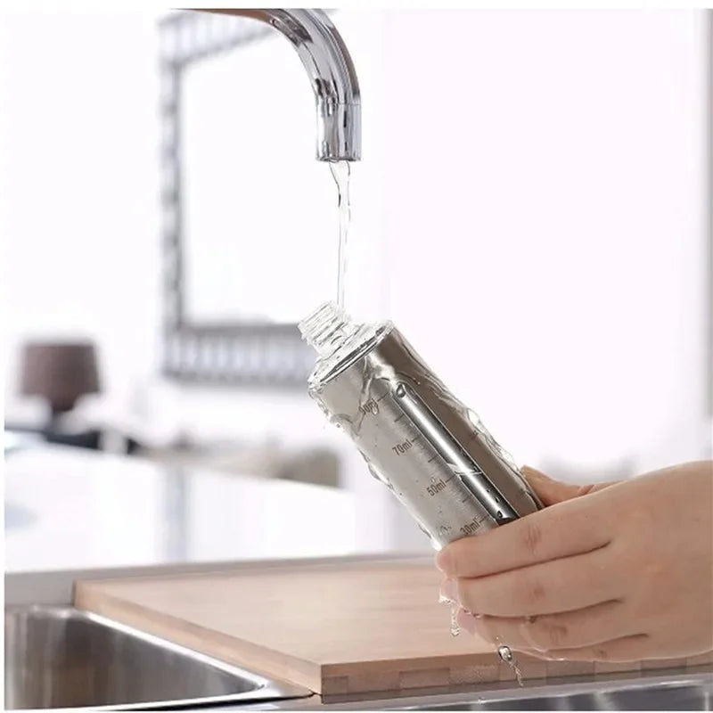 BBQ & Cooking Oil Spray Bottle – 304 Stainless Steel Olive Oil & Vinegar Sprayer