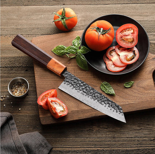 6-inch Damascus Kiritsuke Bunka knife