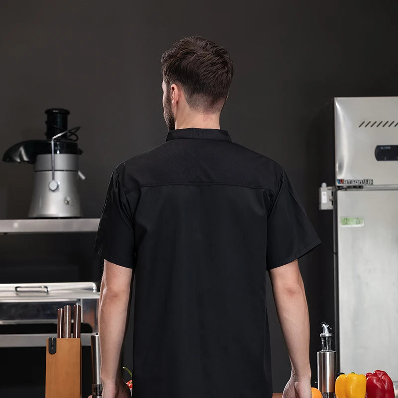 CoolChef breathable unisex chef jacket – view 2