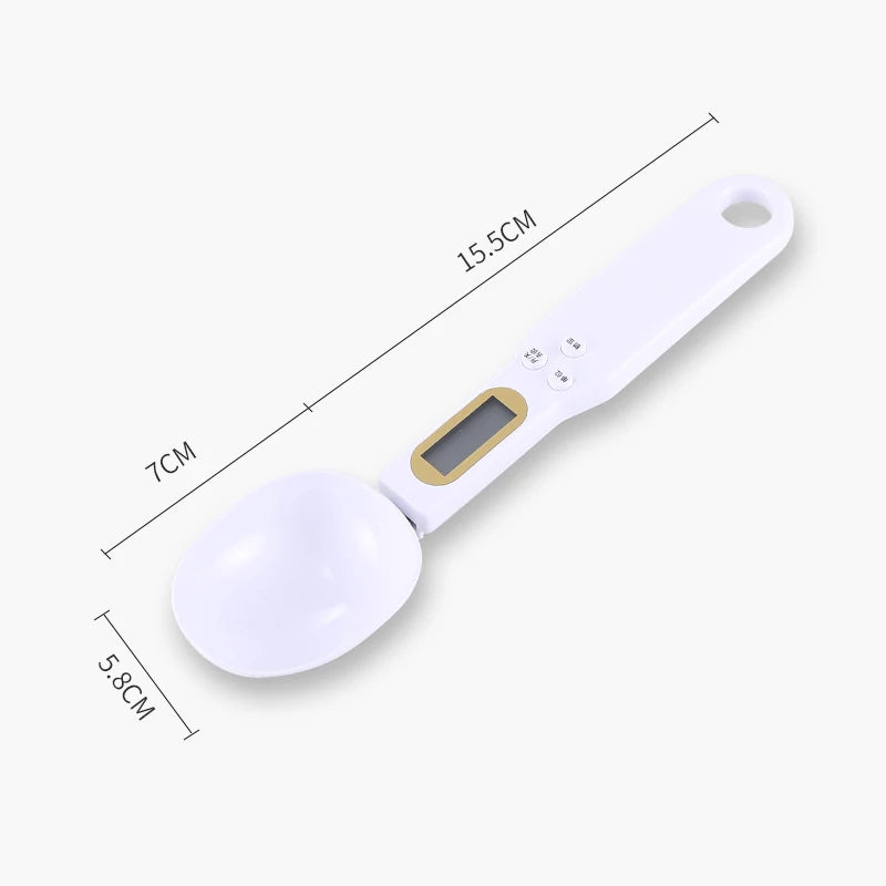 Digital Kitchen Weighing Spoon – High Accuracy 0.1g LCD Scale for Coffee, Tea, Milk Powder & Baking