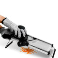 LMETJMA Premium Adjustable Mandoline Slicer – Stainless Steel Vegetable & Fruit Chopper (JT213)