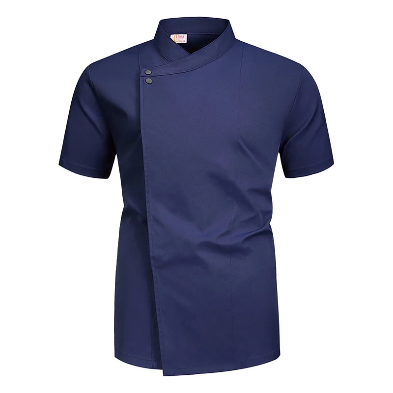 FlexChef stretch twill short sleeve chef jacket – view 6