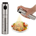 BBQ & Cooking Oil Spray Bottle – 304 Stainless Steel Olive Oil & Vinegar Sprayer