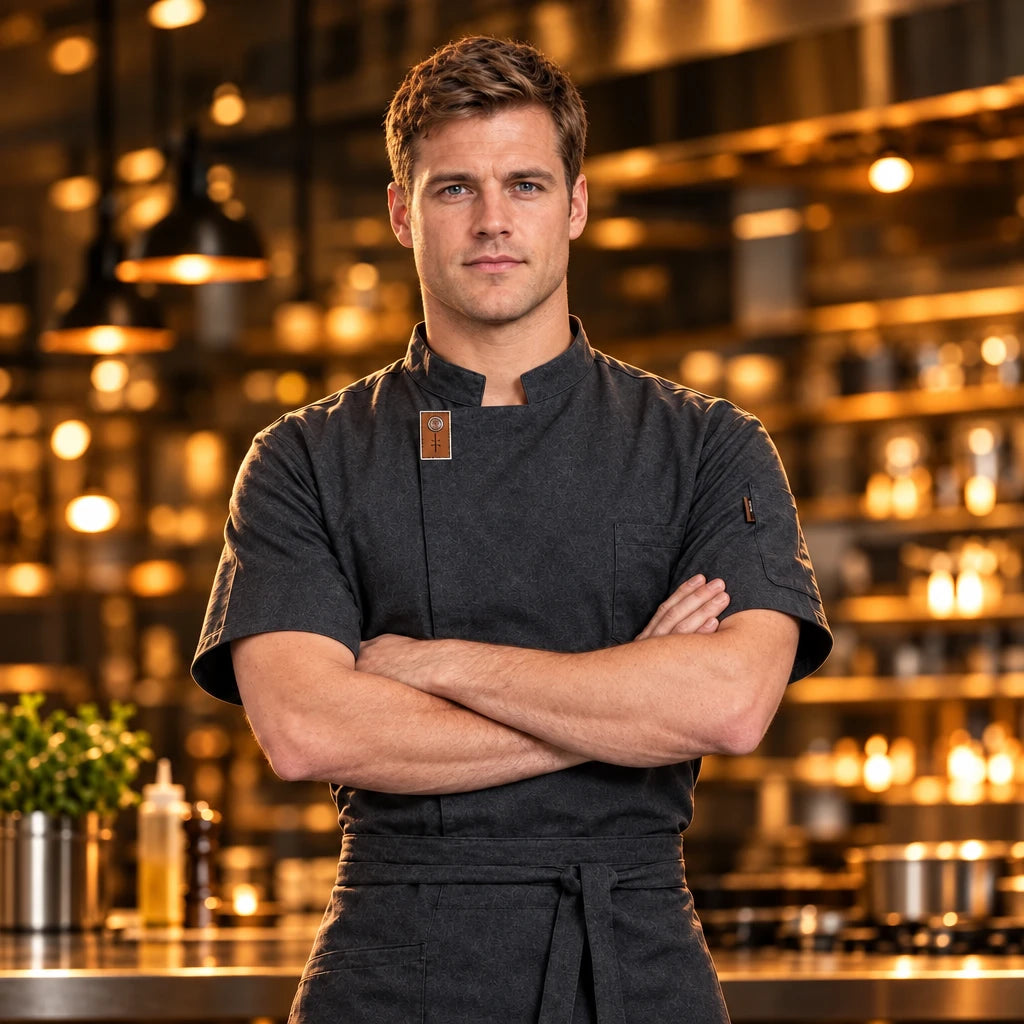 CoolChef breathable unisex chef jacket – photo 1