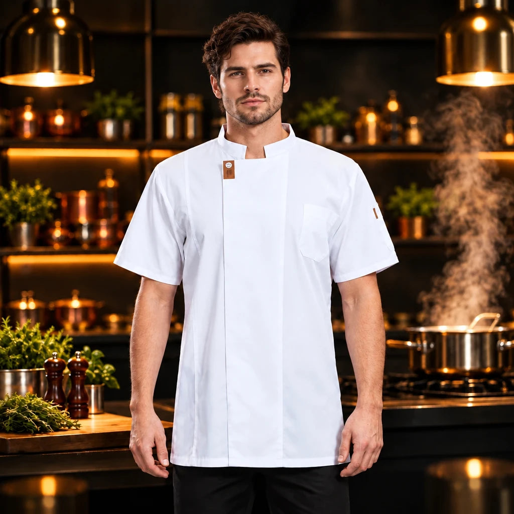 CoolChef breathable unisex chef jacket – photo 5