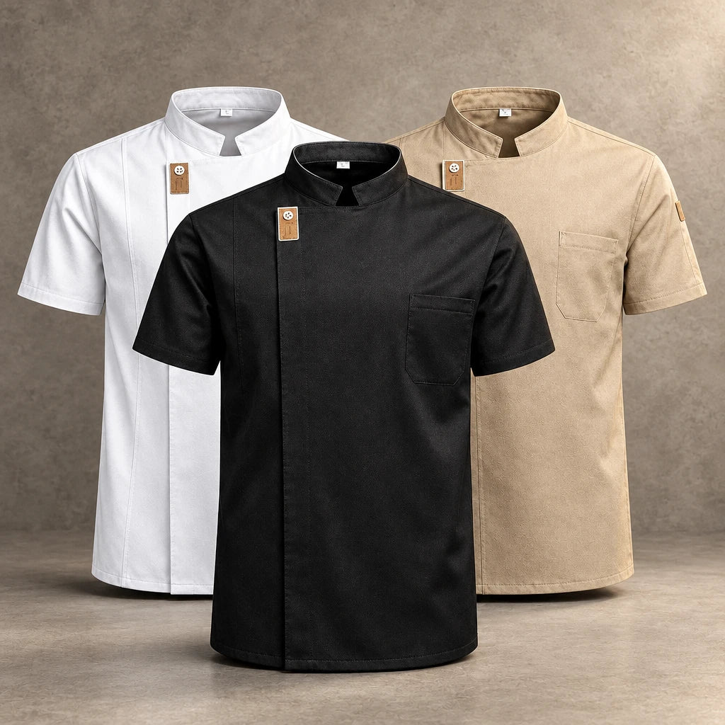 CoolChef breathable unisex chef jacket – photo 7