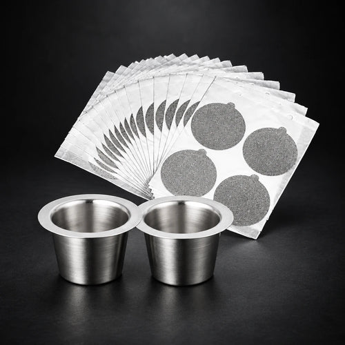 37 mm foil seal lids for reusable coffee capsules, 40 pack – photo 1