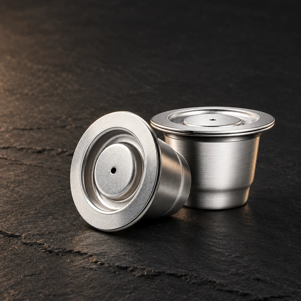 Reusable stainless steel coffee capsule for Nespresso Original – photo 5