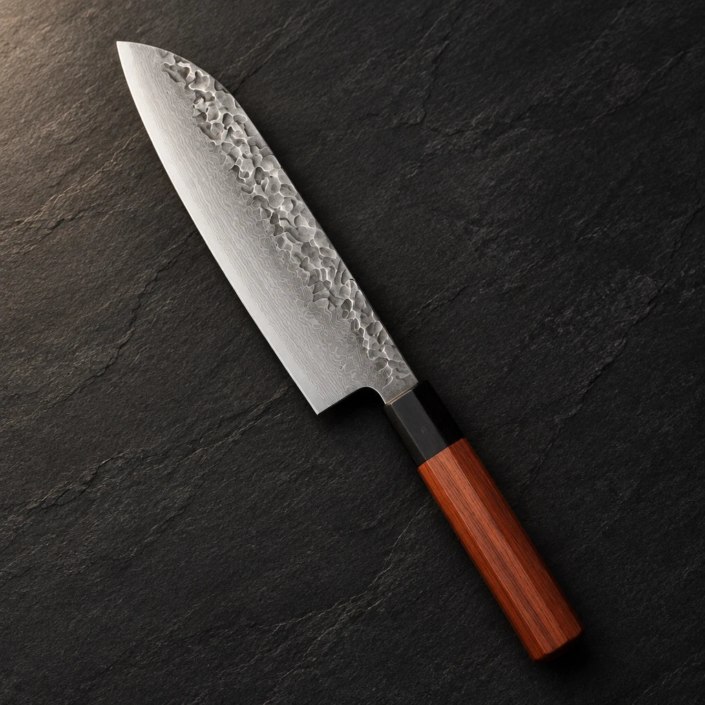Stainless steel cleaver knife with 19.8 cm blade and wood handle – photo 5